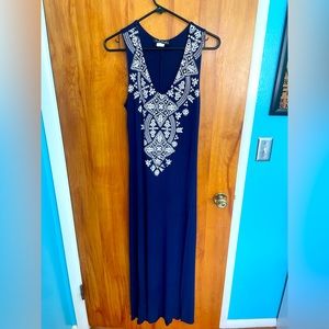 Beautiful French Atmosphere Maxi Dress